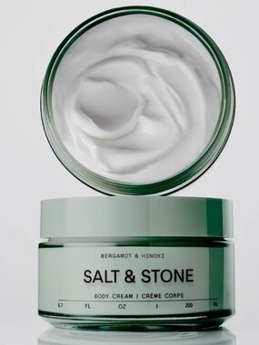 Salt & Stone Body Cream Bergamot & Hinoki 8.7 FL OZ / 200ML